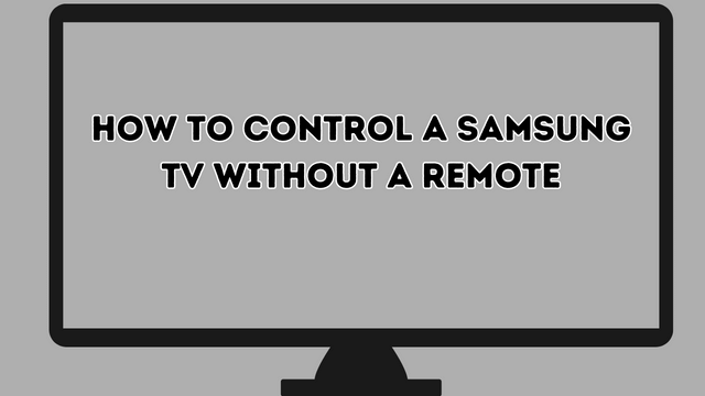 How to click allow on samsung tv without remote