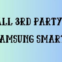 install 3rd party apps on samsung smart tv
